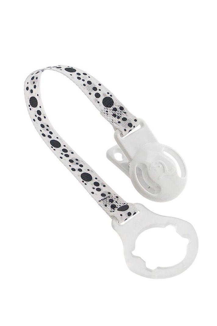 Clip para chupetes Twistshake blanco-1