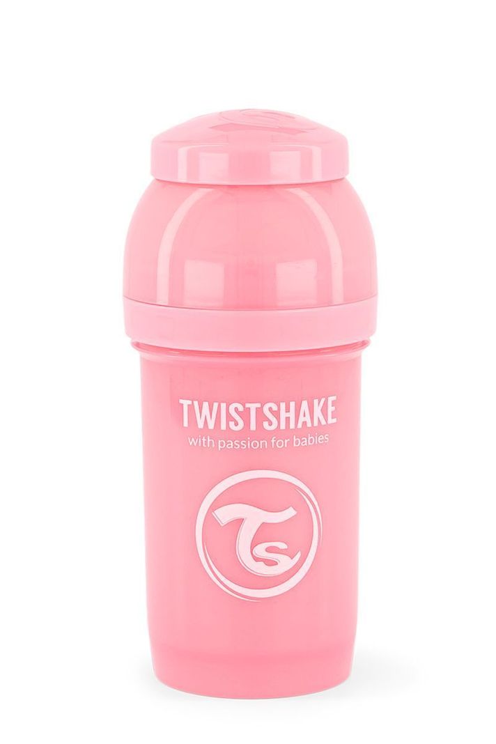 Mamadera Twistshake Anti-Cólico 180ml rosado-2