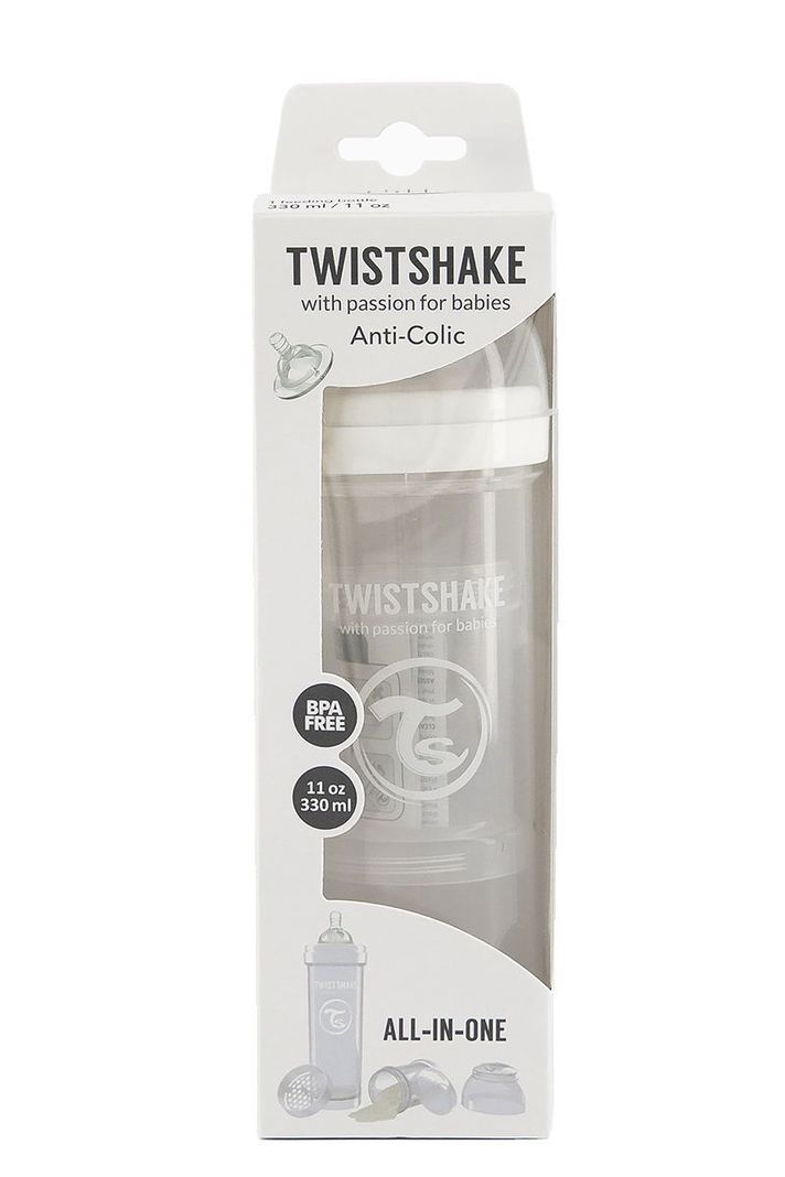 Mamadera Twistshake Anti-Cólico 330ml blanco-2