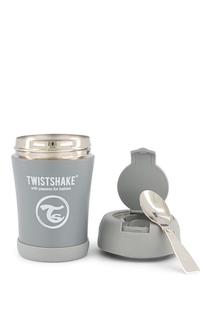 Termo para comida Twistshake gris-1