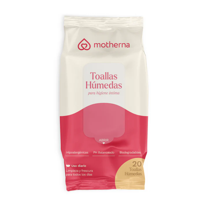 Toallitas humedas intimas Motherna