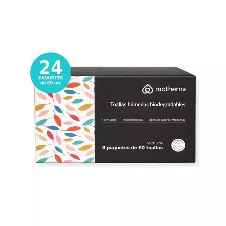 Toallitas húmedas Motherna 1.440 unidades, bebés y otros usos
