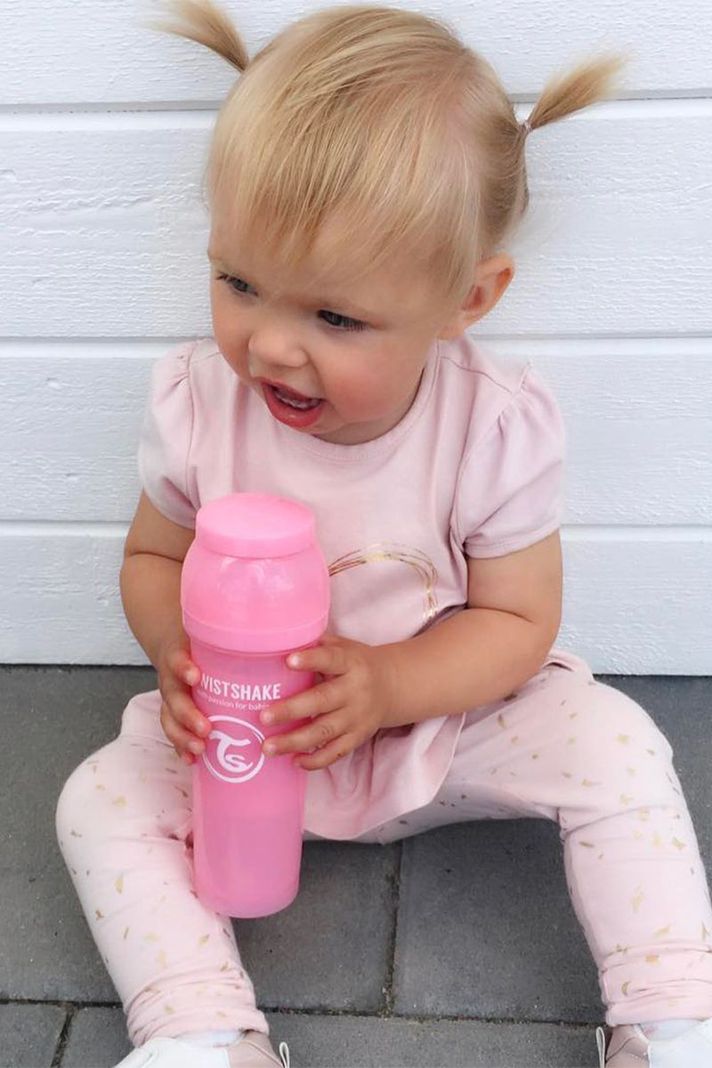 Mamadera Twistshake Anti-Cólico 330ml rosado-3