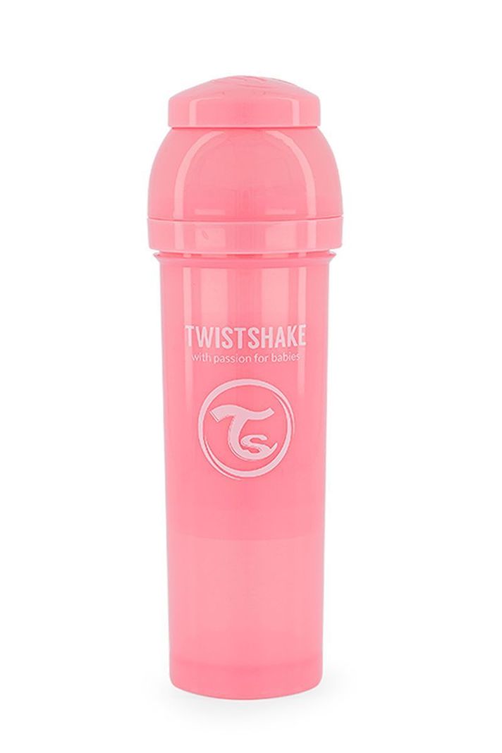 Mamadera Twistshake Anti-Cólico 330ml rosado-2