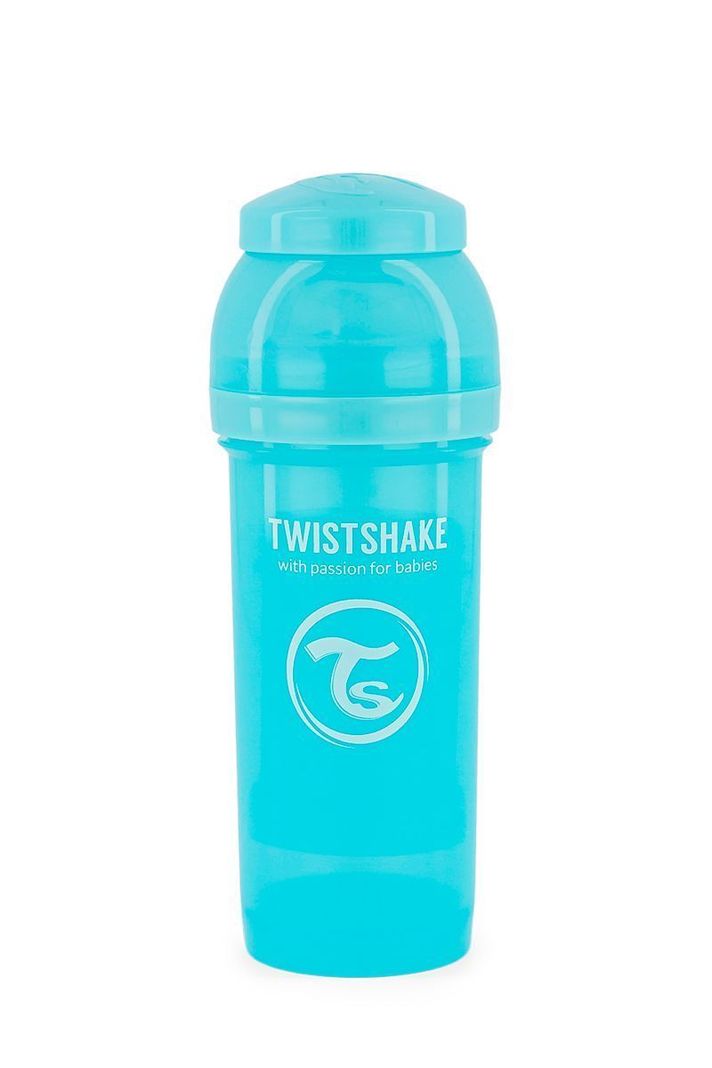 Mamadera Twistshake Anti-Cólico 260ml azul-2
