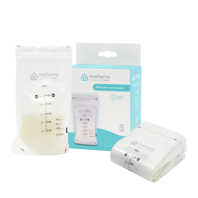 Bolsas para leche materna Motherna 30 uns Transparente [ 9997 ]