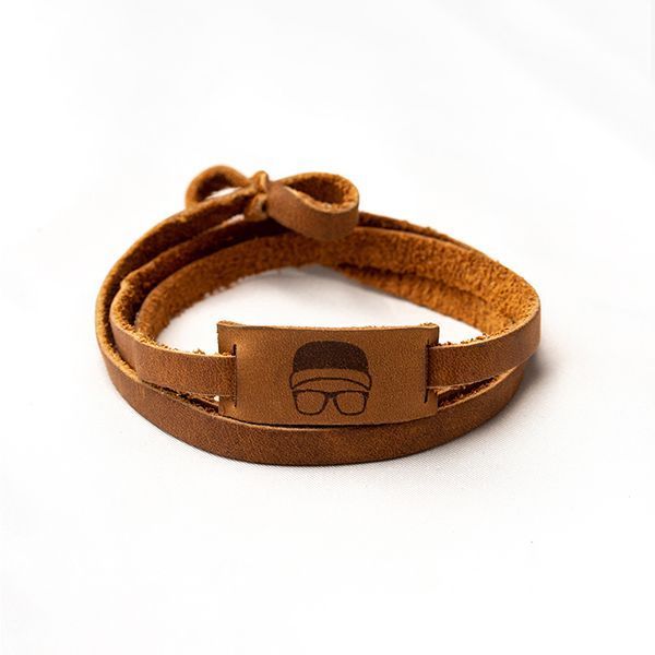 Strap de Cuero So Long Move On (Café Claro)-1