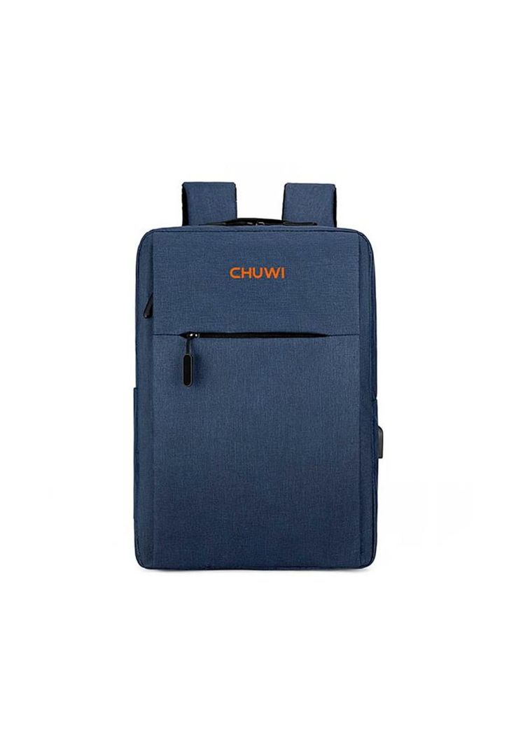 Mochila Tela Impermeable/Conector USB/Color Neptune Blue-0