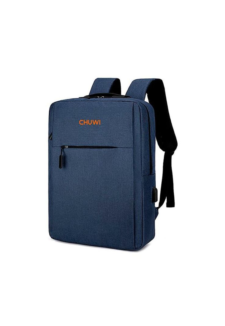Mochila Tela Impermeable/Conector USB/Color Neptune Blue-1