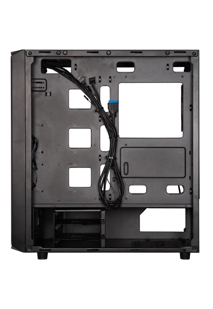Gabinete BitFenix/ ​​Garen ATX/  4 ventiladores /Negro-8