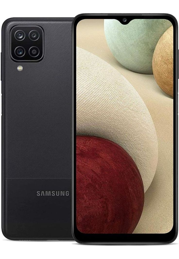 Celular Smartphone/ Samsung Galaxy A12 / 4GB/ 128GB/ Negro (Reacondicionado)-0