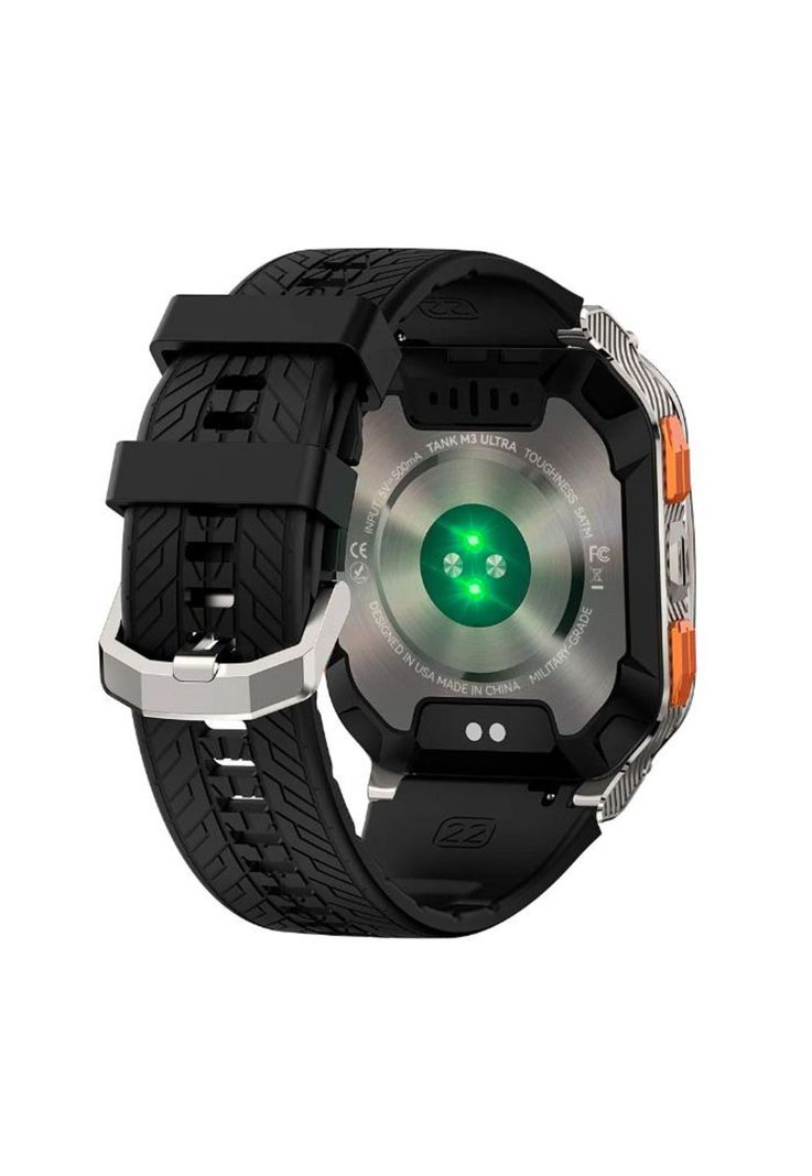 Smartwatch TANK M3 Ultra 1.96” AMOLED Silver-3
