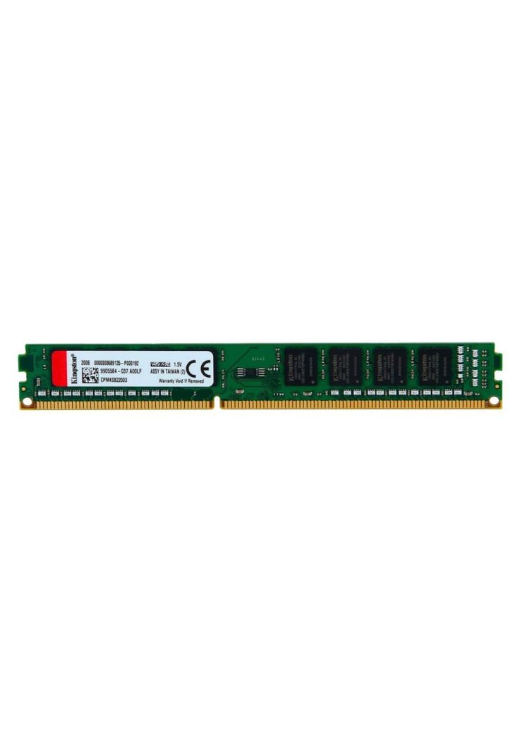 Memoria Ram Kingston 8GB DDR3-DIMM 1600MHz (Reacondicionado) Verde
