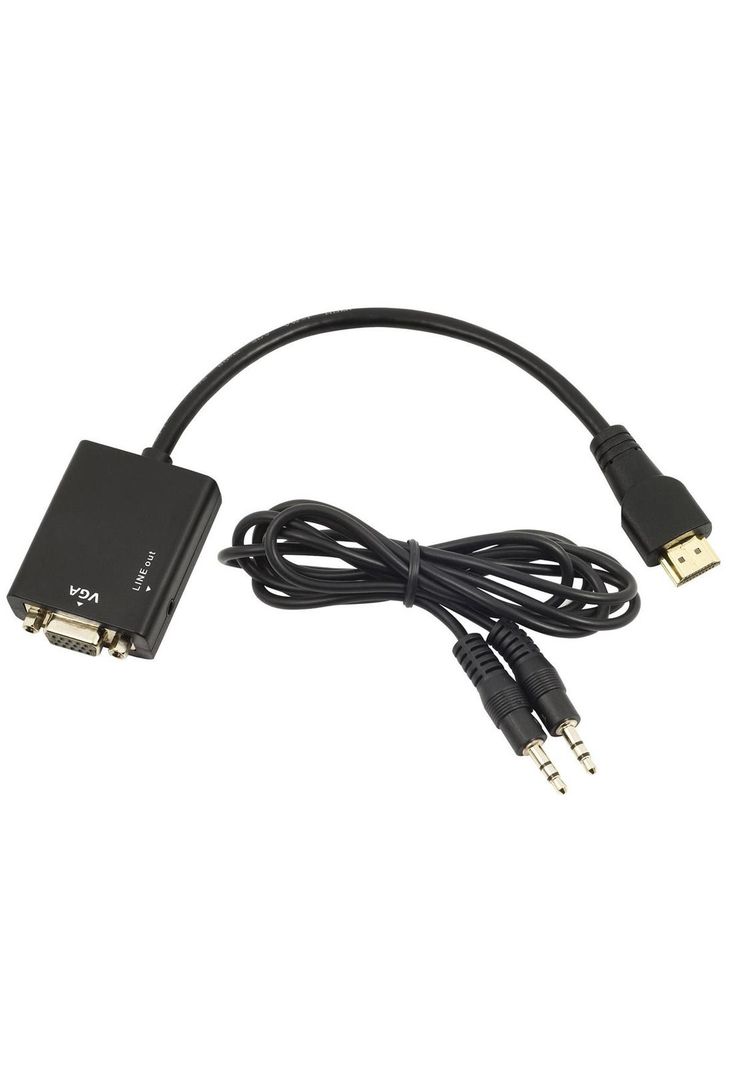 CABLE HDMI A VGA + AUDIO-1