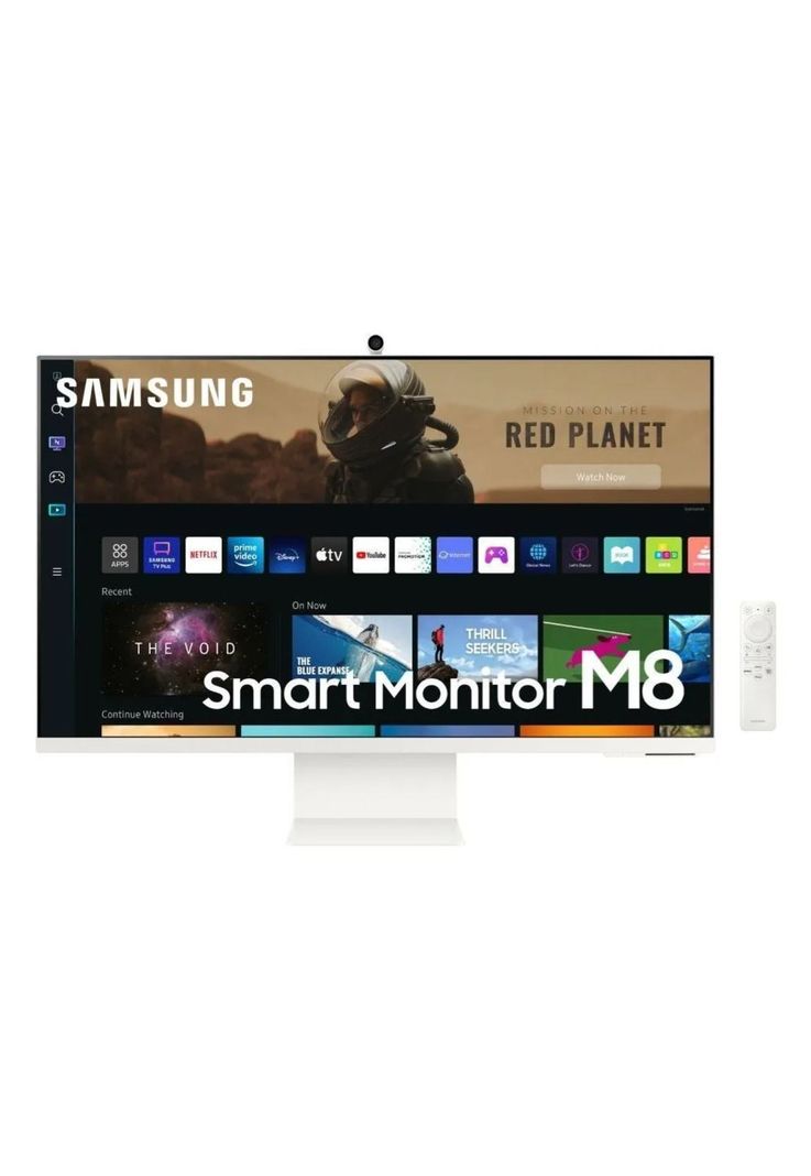 Monitor Smart M8 32" VA 4K + TV / Cámara / 60Hz / S32BM801UL-0