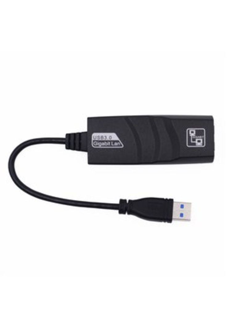 USB 3.0 a RJ45 Gigabit Ethernet Adapter 10/100 / 1000Mbps  (REACONDICIONADO)-0