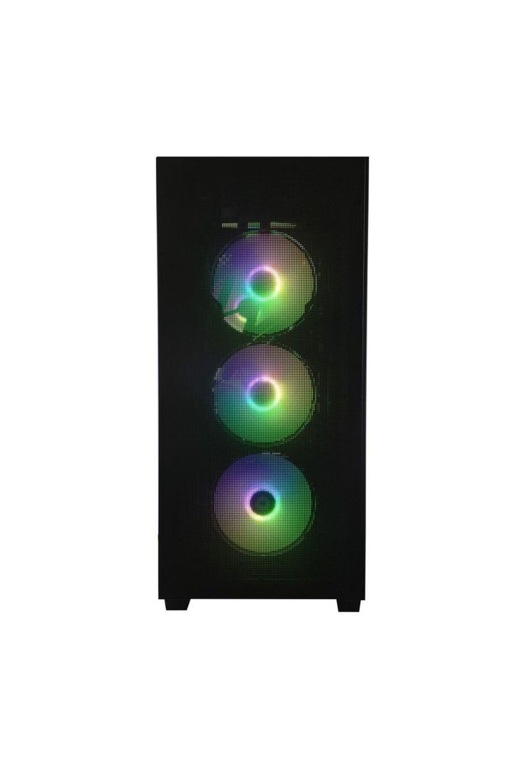 Gabinete BitFenix/ ​​Flow ATX / 4 Ventiladores/ Negro-8