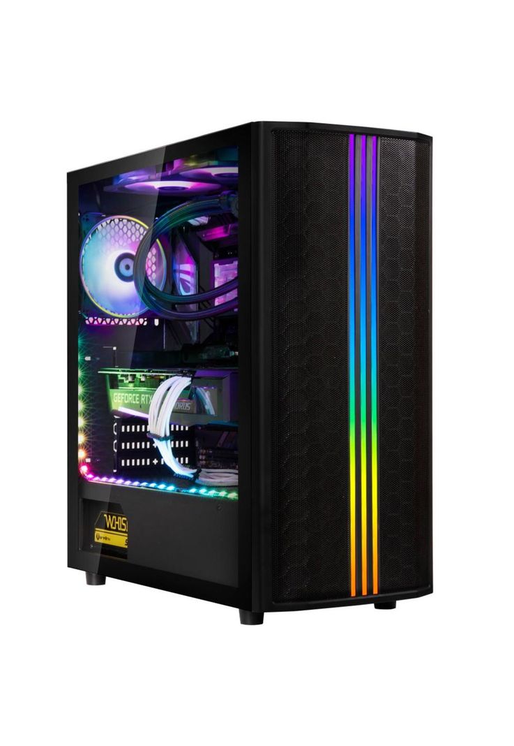 Gabinete BitFenix/ ​​Saber ATX / 3 Ventiladores/ Negro-0