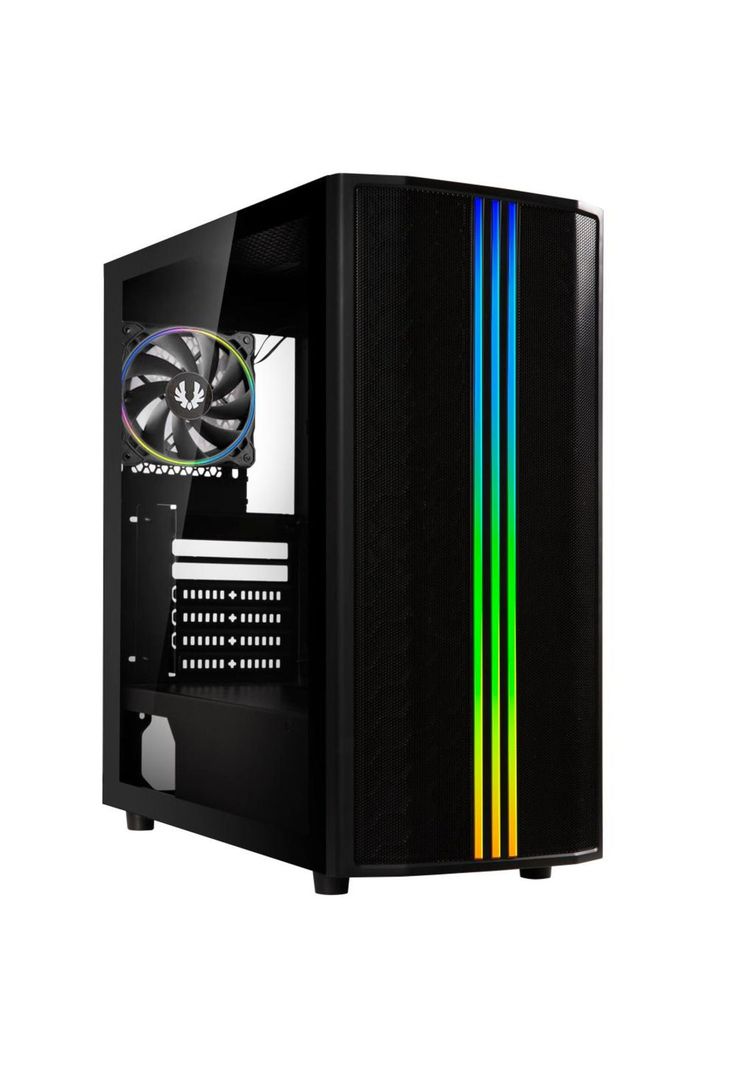 Gabinete BitFenix/ ​​Saber ATX / 3 Ventiladores/ Negro-3