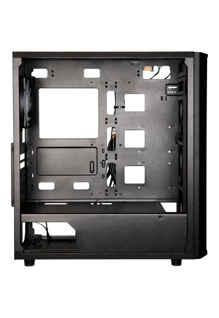 Gabinete BitFenix/ ​​Saber ATX / 3 Ventiladores/ Negro-7
