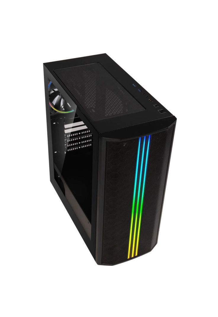 Gabinete BitFenix/ ​​Saber ATX / 3 Ventiladores/ Negro-9