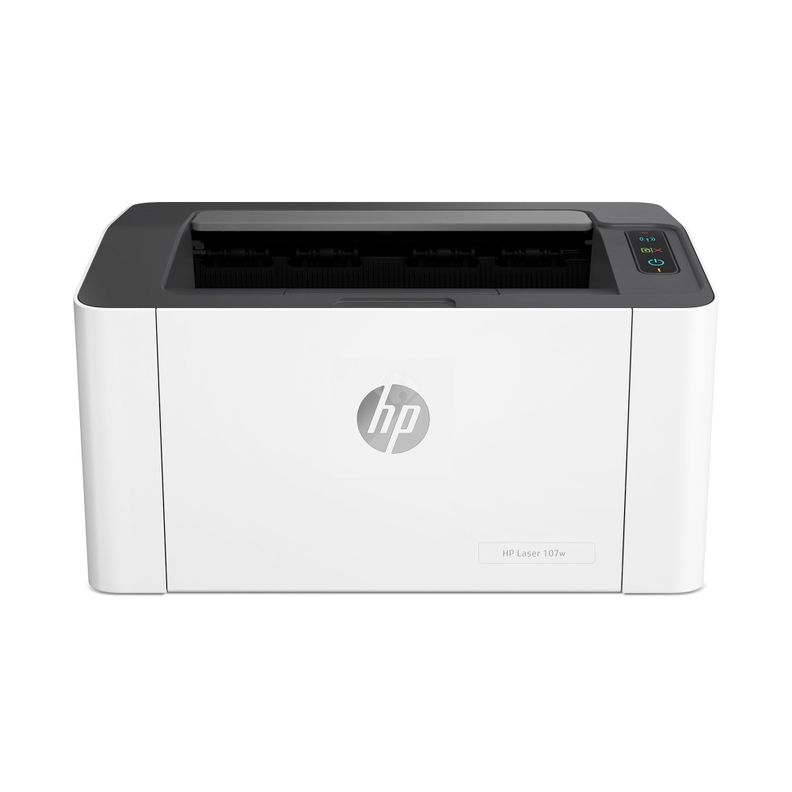 Impresora HP Laser 107w inalámbrica Laser Blanco/Negro, hasta 21ppm, WiFi  USB (REACONDICIONADO)-0