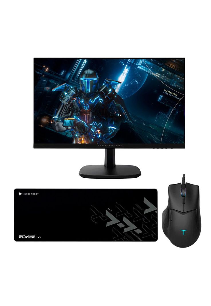 Pack Monitor Gamer 23.8" + Mouse Shadow Shark MG705Pro + MousePad P1-950-0