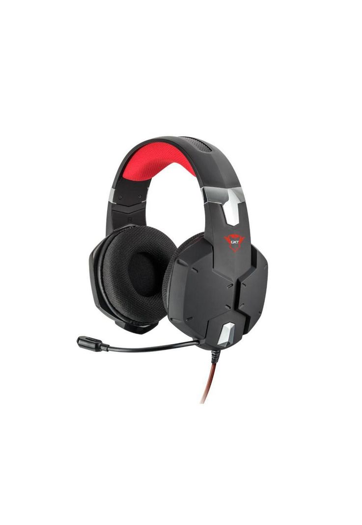Audifonos gaming headset / Carus GXT 322 /Negro/Rojo-0