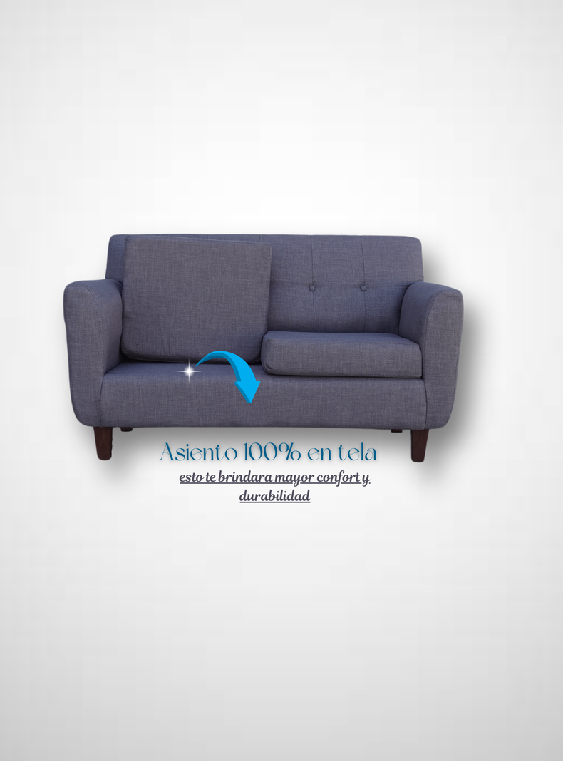 Sofa Barcelona gris /  Gratis mesa lateral-3