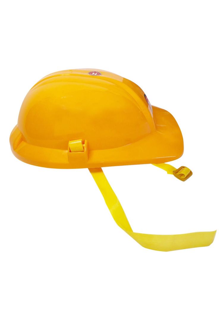 Juego herramientas Construcción con casco amarillo para niños-1