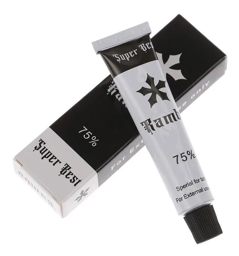 Crema Rambo 75% Calmante De Tatuaje Y Micropigmentación-1