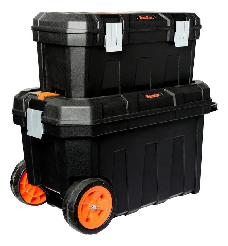 Carro Caja Porta Herramientas Bauker 2en1 Bauker-0