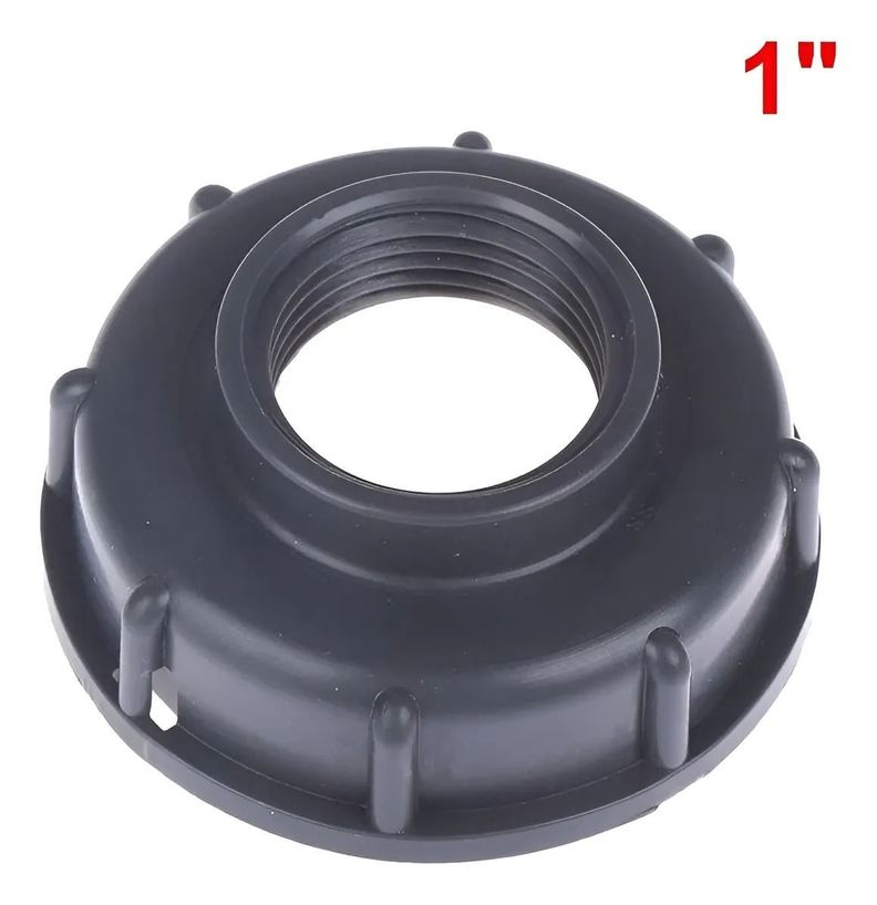Pack X2 Tapa Roscada S60 X6 Tanque Ibc O Bidon Adaptador 1