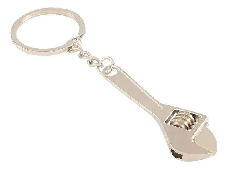 Llavero Metalico Llave Francesa Regalo Herramienta Maestros