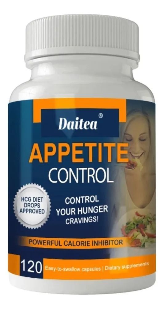Suplemento Control Inhibidor Apetito Chitosan (120 Caps)