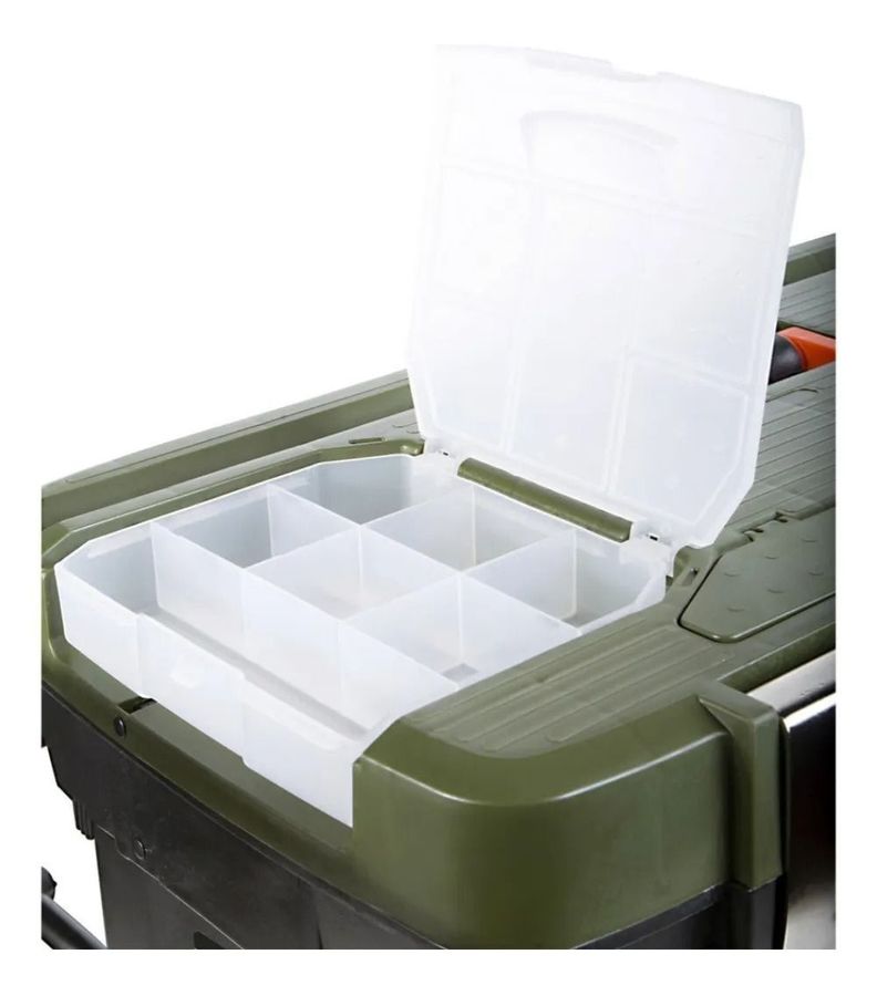 Caja Porta Herramientas Bauker 25 Con Ruedas-2
