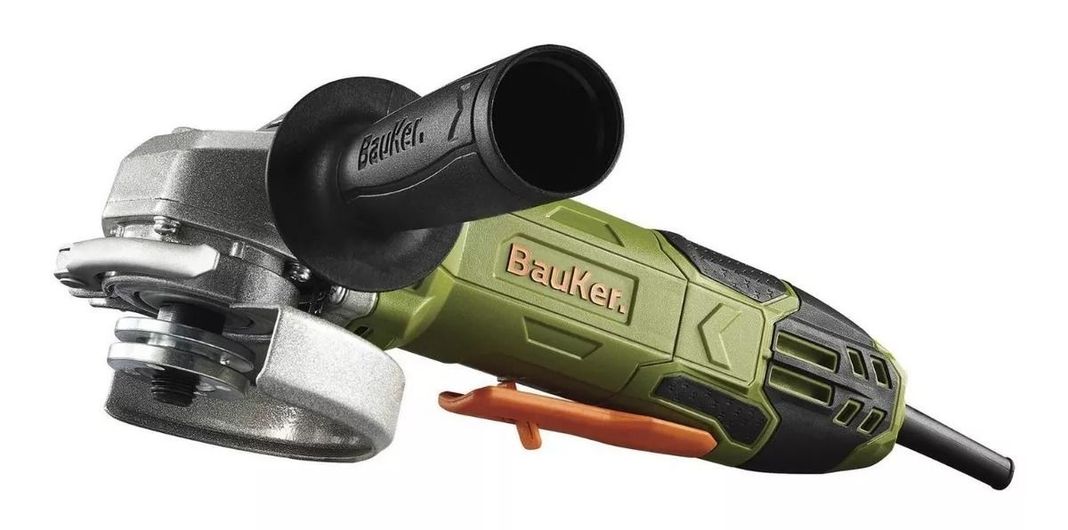 Esmeril Angular Eléctrico 4,5 820w 11000rpm Bauker Color Verde-0