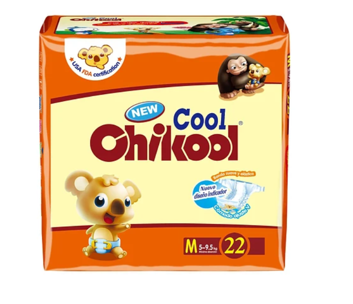 Pañales Chikool Cool M 88 pañales-0