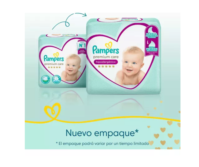 Maletas Pampers Premium Cares G-2