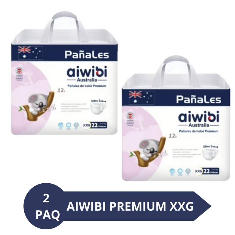 Pañales Aiwibi Ultra Suave XXG (X2) 44 Und-1