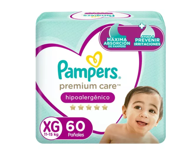 Maletas Pampers Premium Cares XG-0