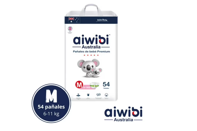 Pañales Aiwibi Dulce Noche M 54 UND-1