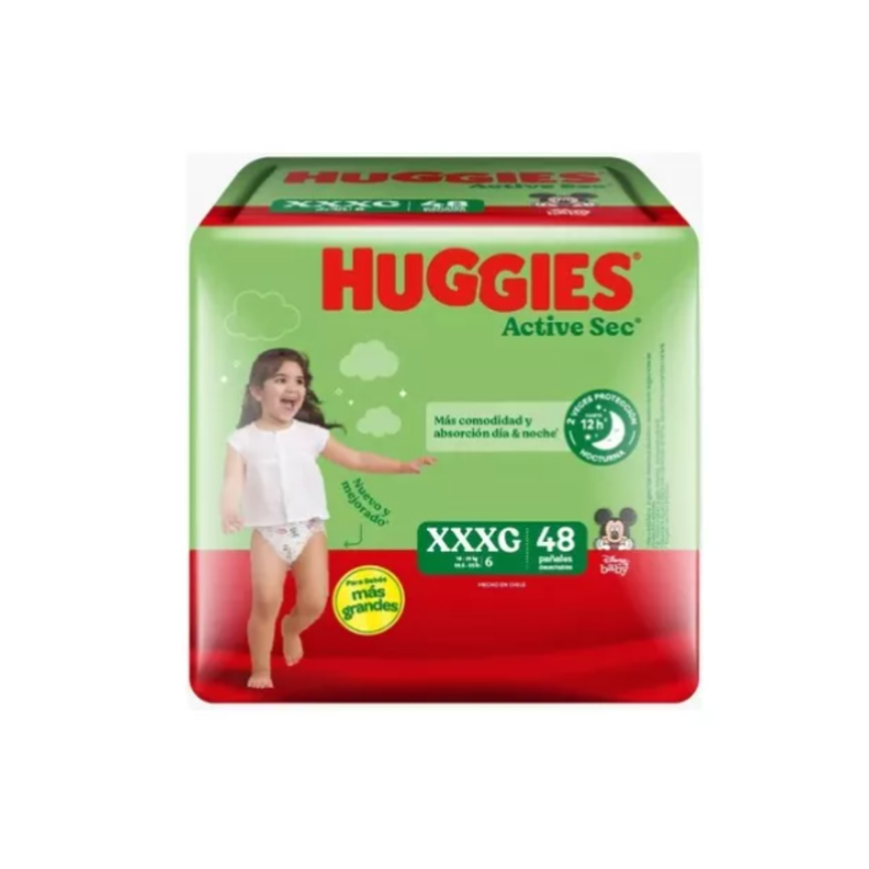 Maleta Huggies Active Sec XXXG 48 Und-0