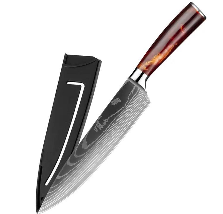 Cuchillo De Chef Cuchillo Japones Cuchillo De Cocina.-0