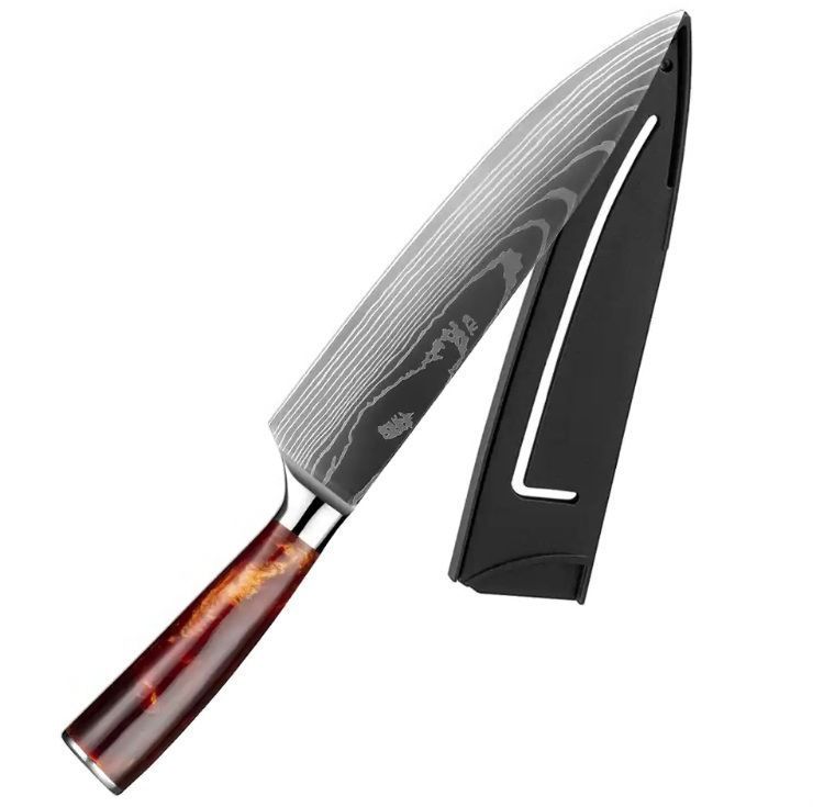 Cuchillo De Chef Cuchillo Japones Cuchillo De Cocina.-1