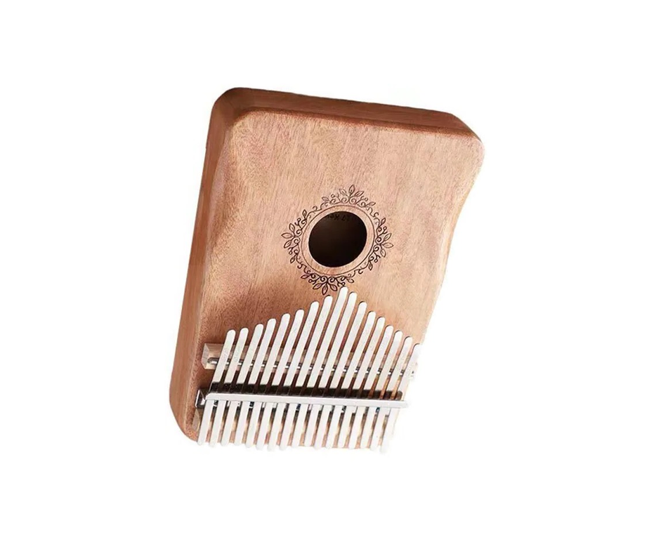 Piano Kalimba De 17 Teclas Con Dedos  17 Metalofono Africa.-2