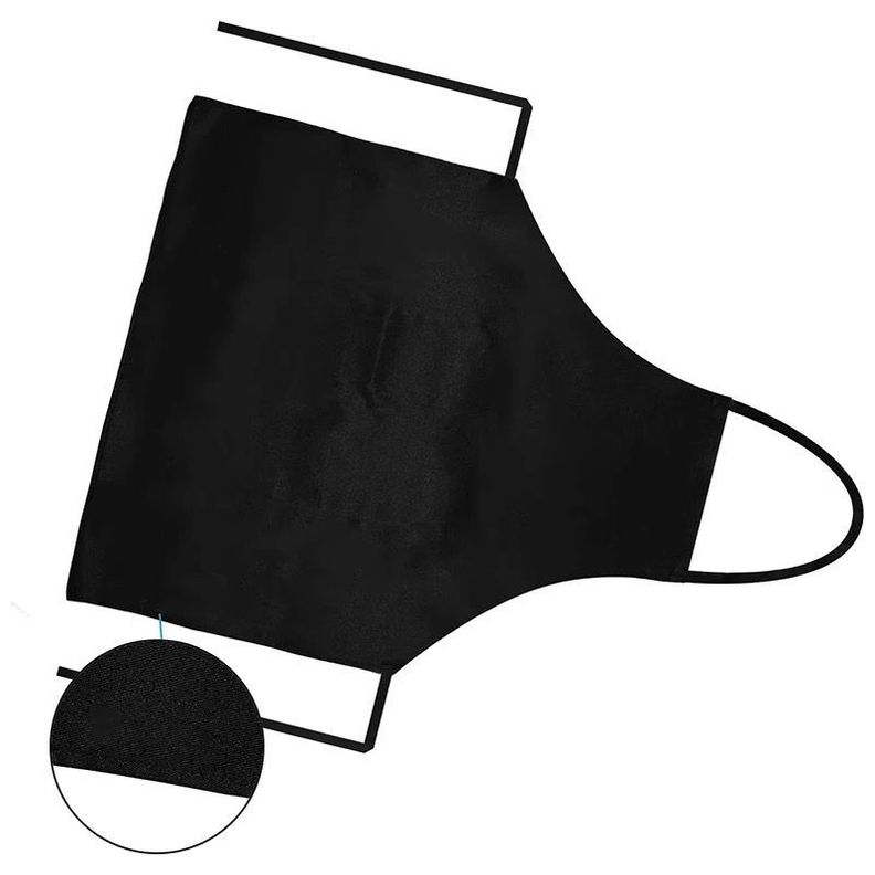 Delantal de Cocina Negro Tipo Gourmet Unisex-1
