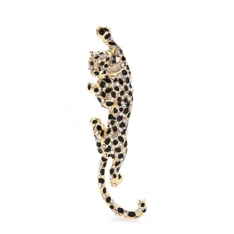 Broche Prendedor Leopardo Elegantes Accesorio Ropa Estilo-1
