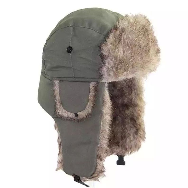 Gorro Ruso Unisex Aviador Invierno Protector Clima Frio-0