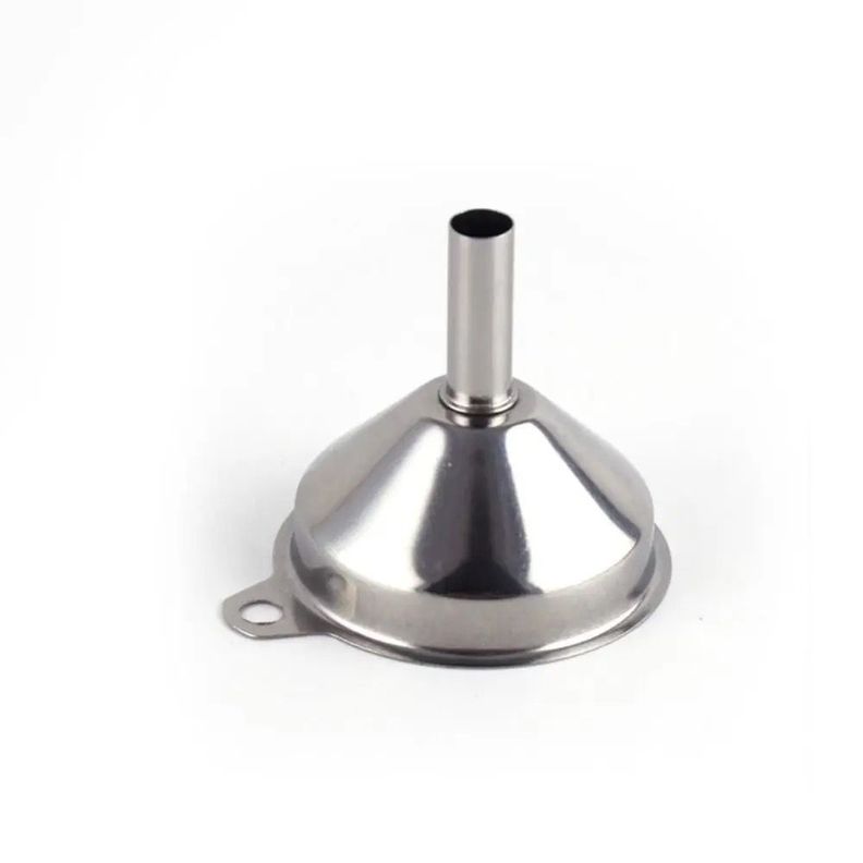 Embudo Metalico De Acero Inoxidable Para Bar Y Cocina